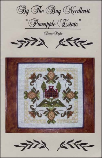 Pineapple Estate - By the Bay Needleart - Cross Stitch Pattern