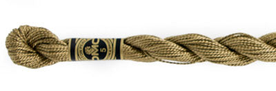 Pearl Cotton Size 5 - 610 (Dark Drab Brown) - DMC Embroidery Floss