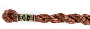 Pearl Cotton Size 5 - 632 (Ultra Very Dark Desert Sand) - DMC Embroidery Floss