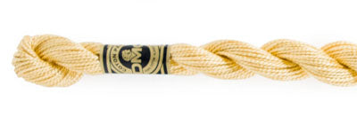 Pearl Cotton Size 5 - 676 (Light Old Gold) - DMC Embroidery Floss