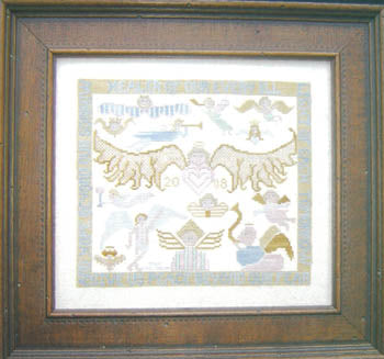 Angels Sampler - The Workbasket - Cross Stitch Pattern