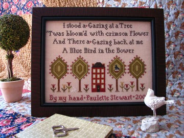 Bird in the Bower - Plum Street Samplers - Cross Stitch Pattern