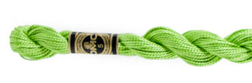 Pearl Cotton Size 5 - 704 (Bright Chartreuse) - DMC Embroidery Floss