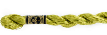 Pearl Cotton Size 5 - 730 (Medium Olive Green) - DMC Embroidery Floss