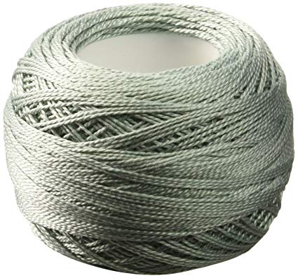 Pearl Cotton Ball Size 12 - 927 (Light Gray Green) - DMC Embroidery Floss