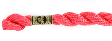 Pearl Cotton Size 3 - 892 (Medium Carnation) - DMC Embroidery Floss
