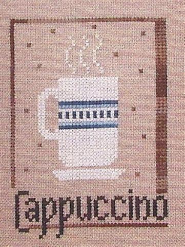 Cappuccino - Angel Stitchin - Cross Stitch Pattern