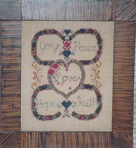 Five Wishes - Country Garden Stitchery - Cross Stitch Pattern