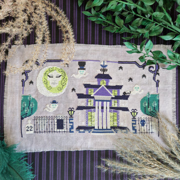 Haunted Mansion - Bendy Stitchy Designs - Cross Stitch Pattern