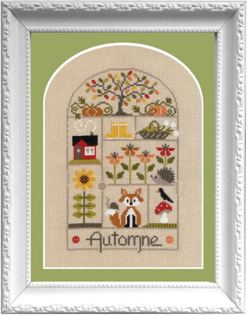 Petits moments de l'Automne (Little Autumn Moments) - Jardin Privé - Cross Stitch Pattern