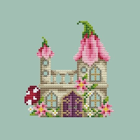 Fairy Castle (Fairies Welcome) - Shannon Christine Designs - Cross Stitch Pattern