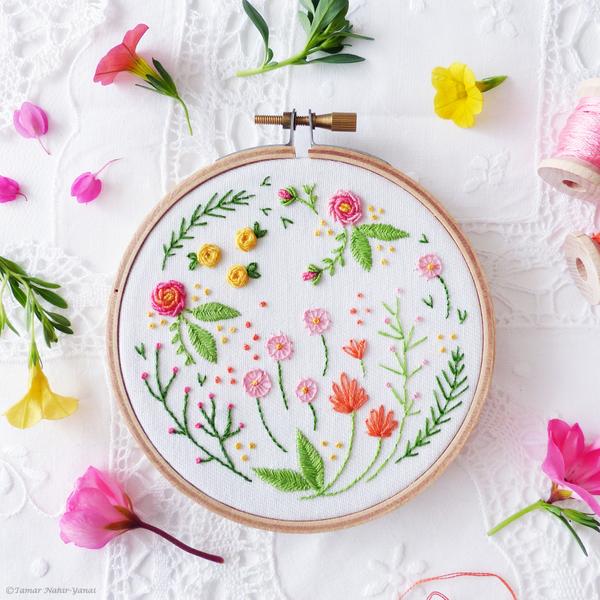 Happy Garden - Tamar Nahir-Yanai - Embroidery Kit