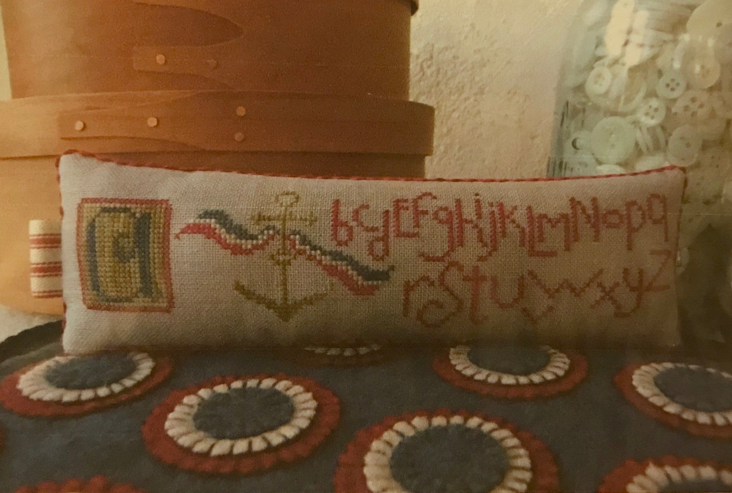 Anchor of Pride - Threadwork Primitives - Cross Stitch Pattern