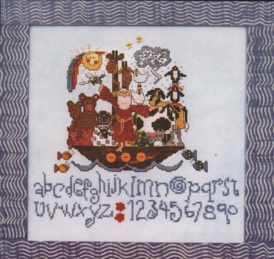 Noah - Sisters and Best Friends - Cross Stitch Pattern