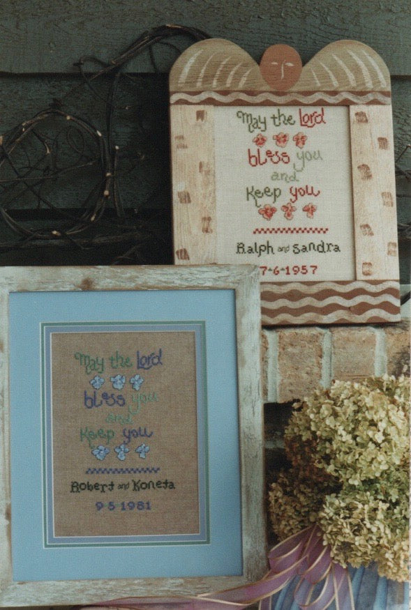 Wedding Blessing - Sisters and Best Friends - Cross Stitch Pattern