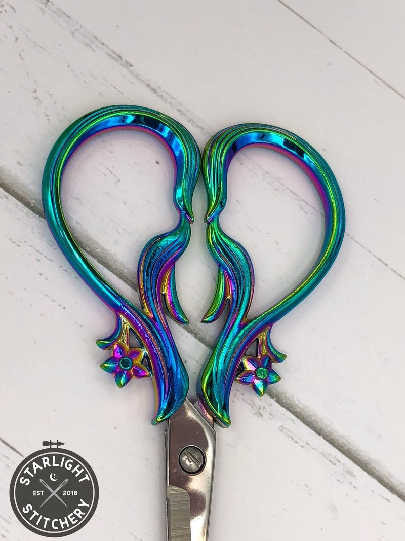 Stardust Rainbow Embroidery Scissors