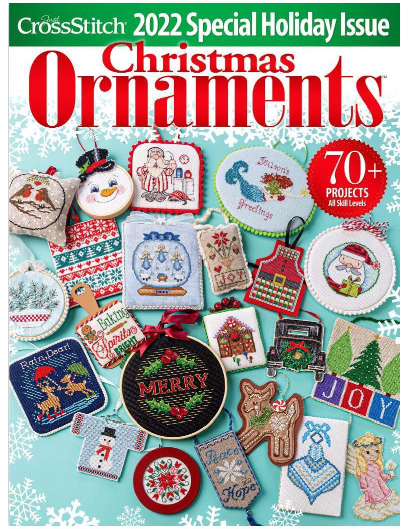 Just CrossStitch - Christmas Ornaments 2022