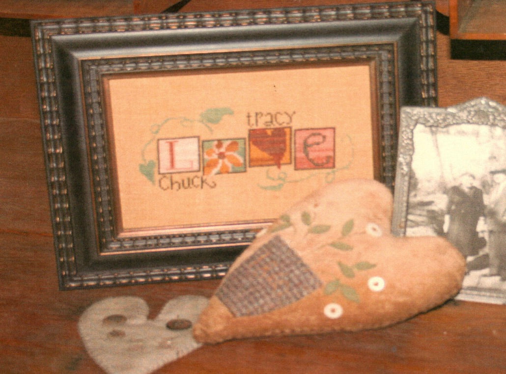 Love, Me - Hands to Work - Cross Stitch Pattern