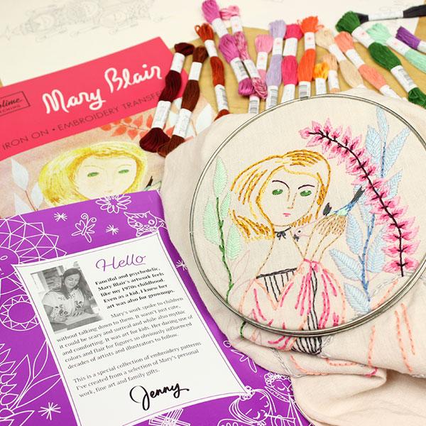 Mary Blair Portfolio #3 - Sublime Stitching - Embroidery Pattern