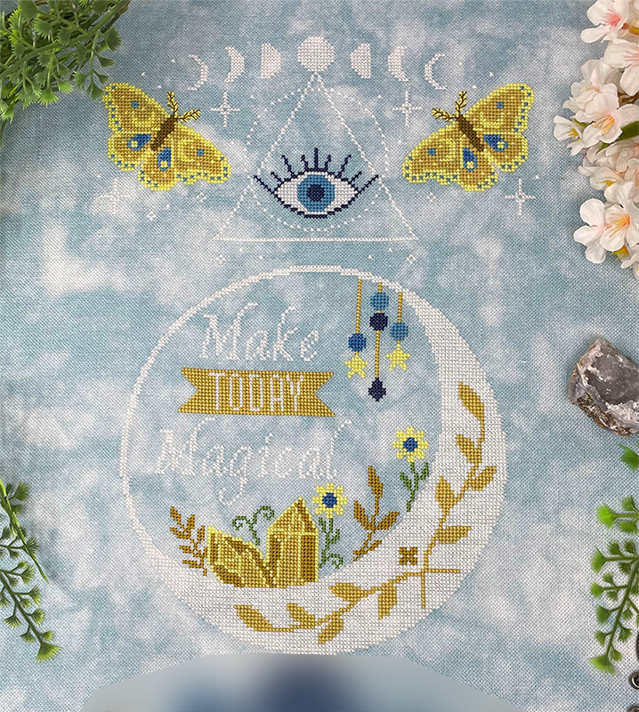 Make Today Magical (2023 Yearlong Stitch-A-Long #2) - Tiny Modernist - Cross Stitch Pattern