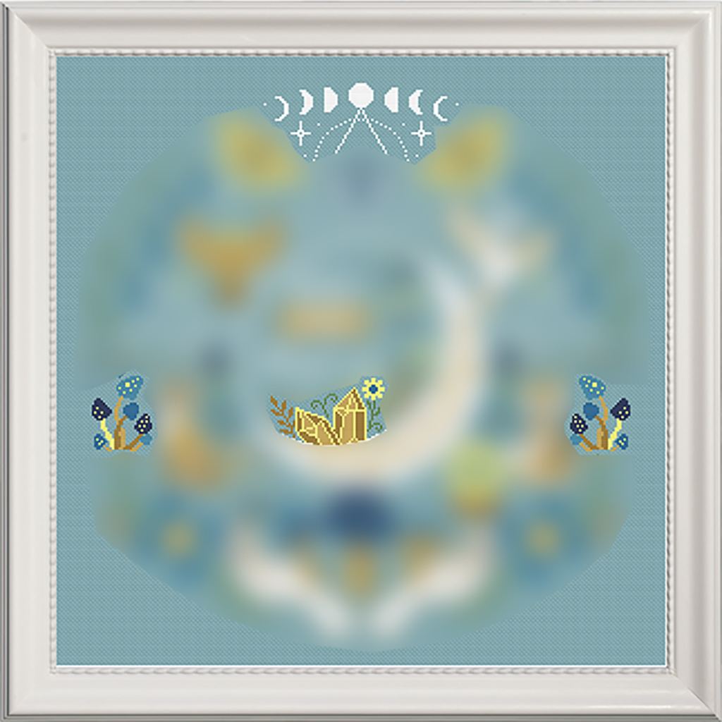 Make Today Magical (2023 Yearlong Stitch-A-Long #2) - Tiny Modernist - Cross Stitch Pattern