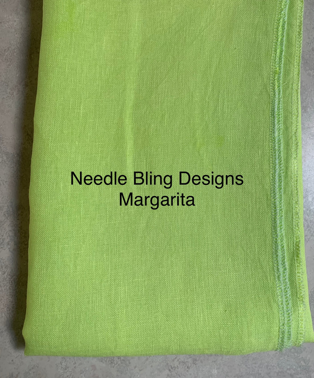 36 ct Linen "Margarita" - Needle Bling Designs - Cross Stitch Fabric