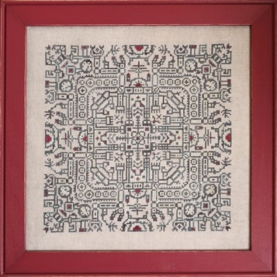 Ars Robotica - Ink Circles - Cross Stitch Pattern