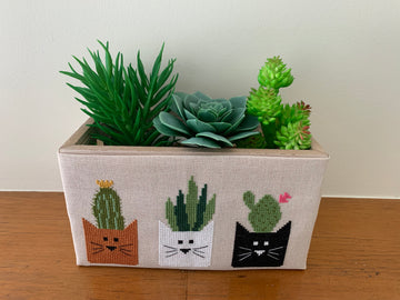 Plant Pawts (Meow the Merrier) - Darling & Whimsy Designs - Cross Stitch Pattern