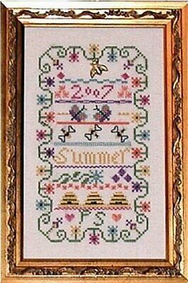 Bee Hive Garden - Praiseworthy Stitches - Cross Stitch Pattern