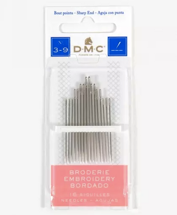 Embroidery Needles 3-9