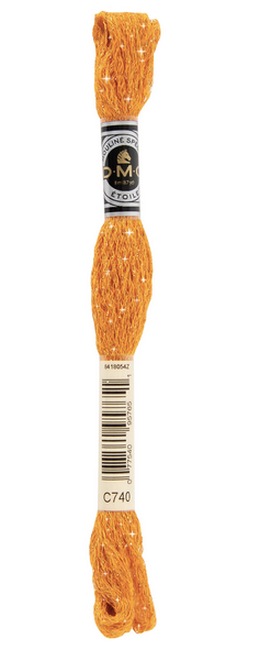 Mouliné Étoile - C740 (Tangerine) - DMC Embroidery Floss