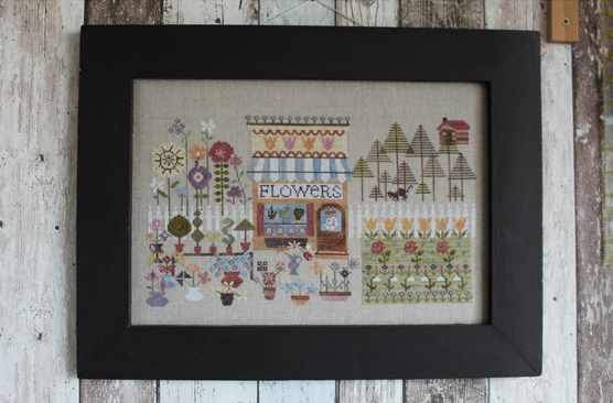 The Flowershop - Thistles - Cross Stitch Pattern