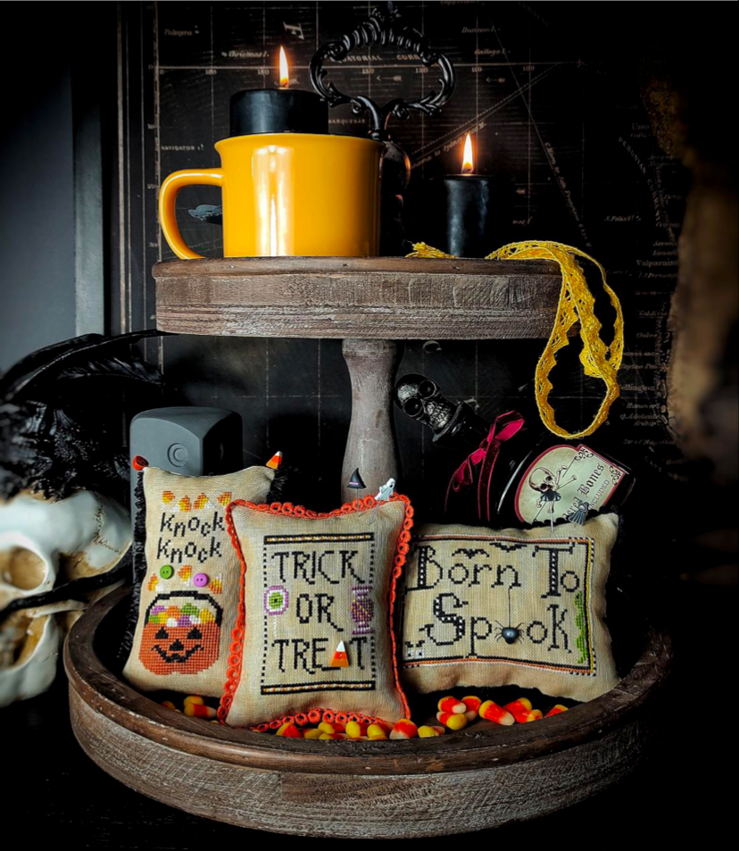 Halloween Trio - PuntiniPuntini - Cross Stitch Pattern