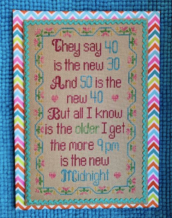 The Older I Get - Pickle Barrel Designs - Cross Stitch Pattern