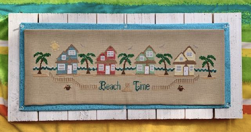 Beach Time - Pickle Barrel Designs - Cross Stitch Pattern