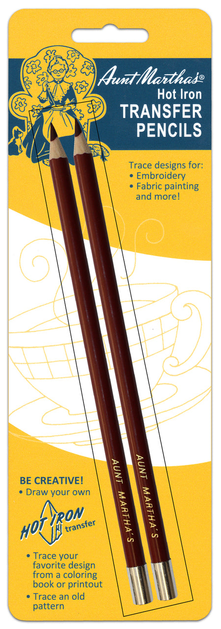 Transfer Pencils - Aunt Martha's - Embroidery Notions