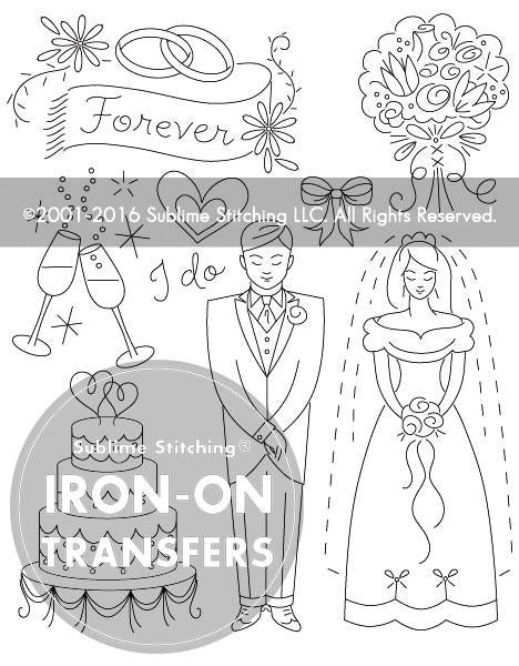 Wedding Wishes Small Pack - Sublime Stitching - Embroidery Pattern