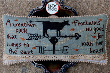No Good for Man nor Beast - Lindy Stitches - Cross Stitch Pattern