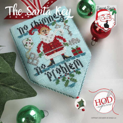 The Santa Key (Secret Santa #2) - Hands On Design - Cross Stitch Pattern