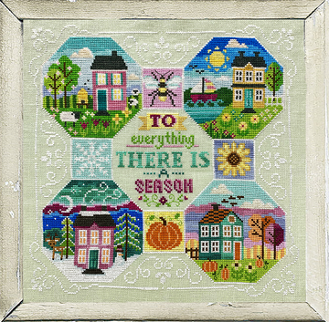Every Season #6 Motifs - Tiny Modernist - Cross Stitch Pattern