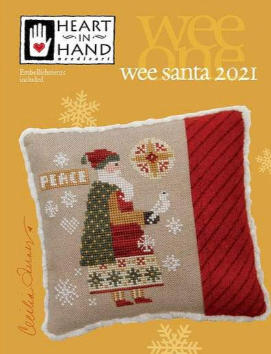 Wee Santa 2021 - Heart in Hand - Cross Stitch Pattern