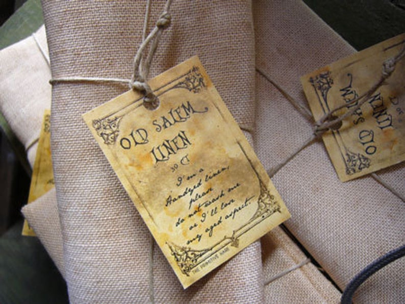 30 ct Linen "Old Salem" - The Primitive Hare - Cross Stitch Fabric