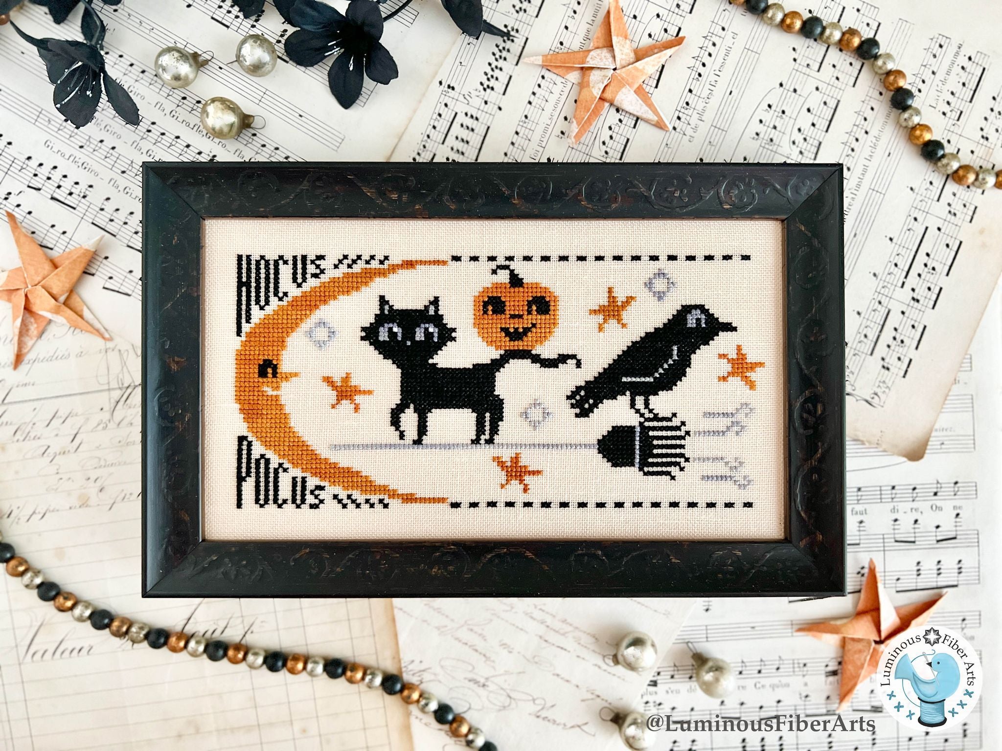 Hocus Pocus - Luminous Fiber Arts - Cross Stitch Pattern