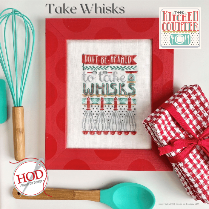 Take Whisks - Hands On Design - Cross Stitch Pattern