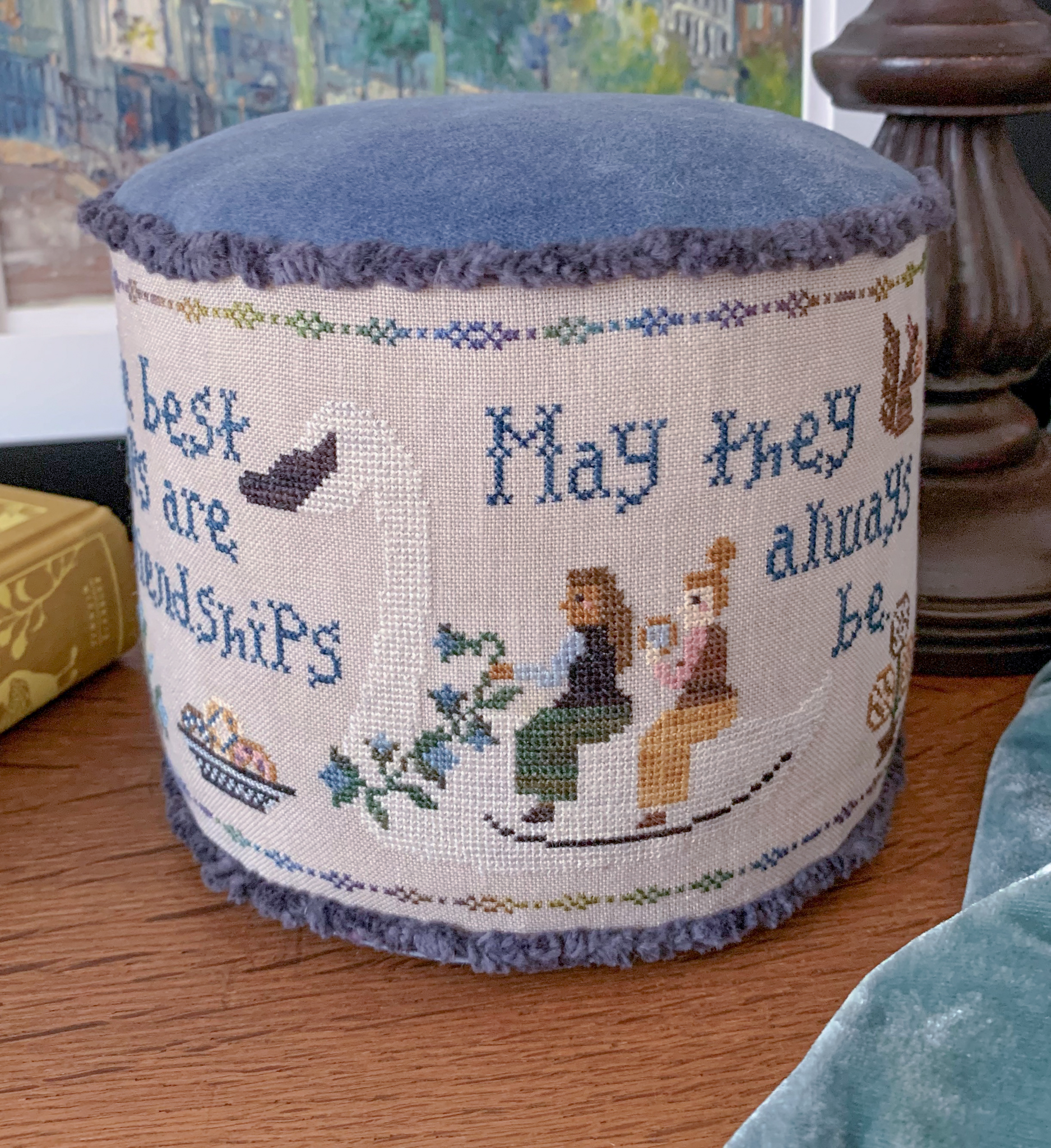 Friendship Sampler - The Blue Flower x Bendy Stitchy Designs - Cross Stitch Pattern