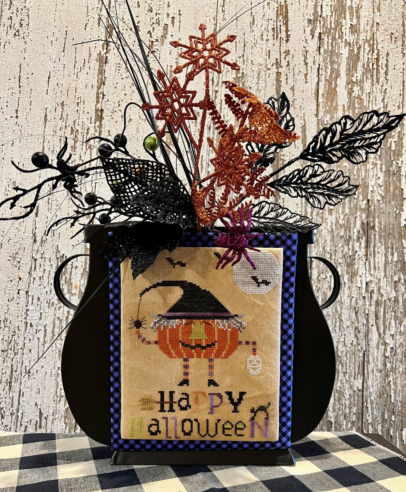 The Pumpkin Witch - Southern Stitchers Co - Cross Stitch Pattern