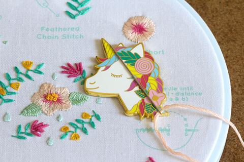 Unicorn Magnetic Needleminder - Kiriki Press