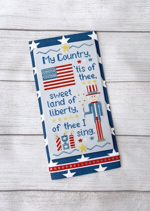 My Country - Little Stitch Girl - Cross Stitch Pattern