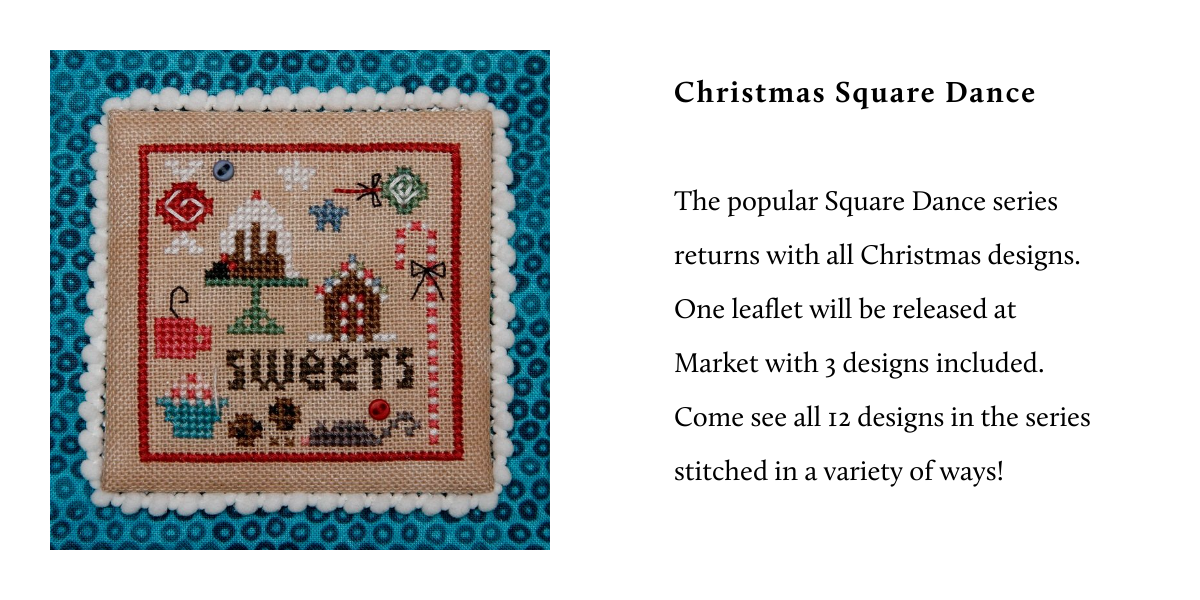Christmas Square Dance #1 - Heart in Hand - Cross Stitch Pattern