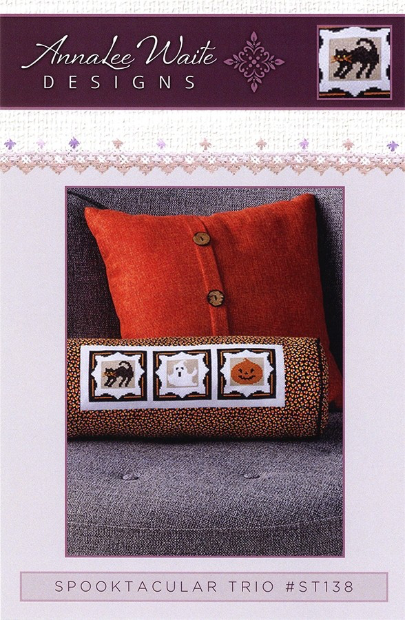 Spooktacular Trio - AnnaLee Waite Designs - Cross Stitch Pattern